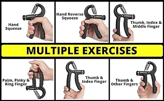 Hand Gripper  Gym Workout Hand Exercise Equipment for Men  Women-thumb2