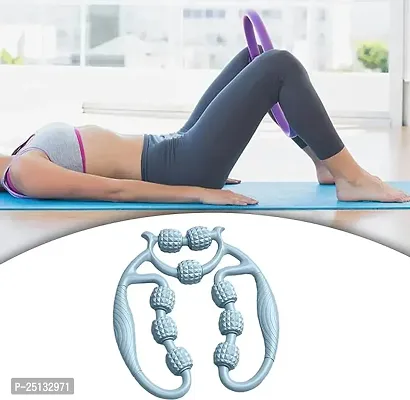 Multi Function Muscle Relaxer Yoga Fitness Equipment Neck Arm Leg Waist trigger point and sore muscle relief Massager Stick Foam Roller-thumb4