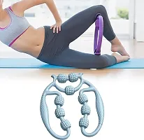 Multi Function Muscle Relaxer Yoga Fitness Equipment Neck Arm Leg Waist trigger point and sore muscle relief Massager Stick Foam Roller-thumb2