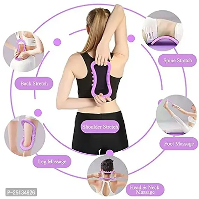 Yoga Ring Great for Yoga, Mobility, Pilates, Stretch  Support, Magic Circle, Fascia Massage, Training Ring for Back and Leg Support for Home  Gym Workout,-thumb5