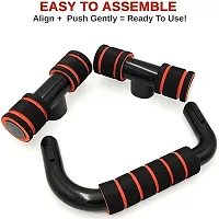 Non-Slip Handles Push-Up Bars Stand | Push Up Handles with Cushioned Foam Grip and Non-Slip Sturdy Structure-thumb4