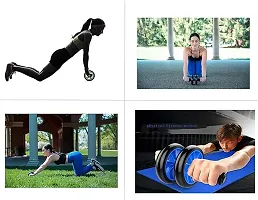 Abs Roller for Exercise Gym for Men  Women | Abs Workout Equipment Premium Ab Wheel Roller For Ab Exercise  Core Strenght-thumb1