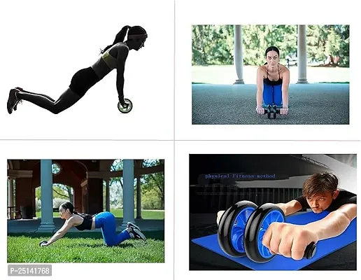 Abs Roller for Exercise Gym for Men  Women | Abs Workout Equipment Premium Ab Wheel Roller For Ab Exercise  Core Strenght-thumb2