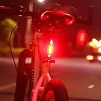 Bicycle LED Head Light USB Rechargeable Light Cycling Lamp Head Light Tail Light (red)-thumb1