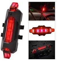 Bicycle LED Head Light USB Rechargeable Light Cycling Lamp Head Light Tail Light (red)-thumb4