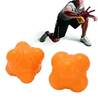 Sports Rubber Reaction Ball for Cricket Catching Practice PAck of 3-thumb3