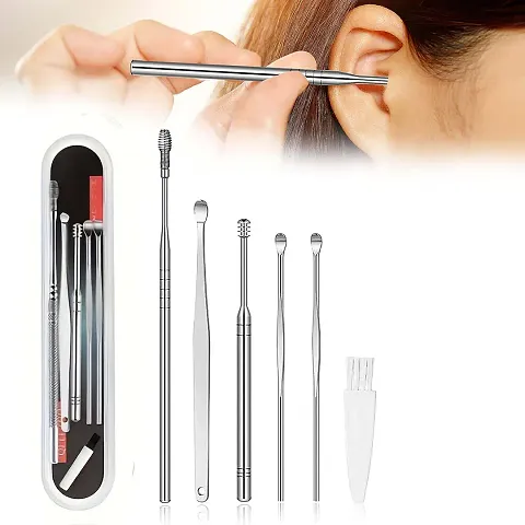 Earwax Remover Kit  Storage Boxnbsp;(6 Pcs, Set Of 1)