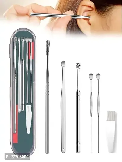 Ear Cleansing Tool Set, Ear Curette Ear Wax Remover Tool-thumb0