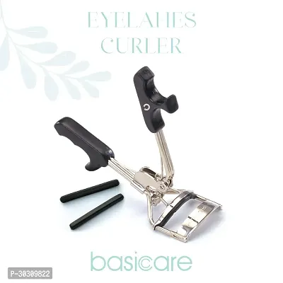 Basicare Women Silver Euro Eyelash Curler With Black Plastic Handles-thumb3