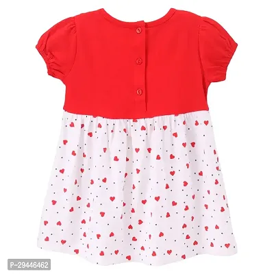 Classic Cotton Printed Frock for Kid Girl with Brief-thumb4