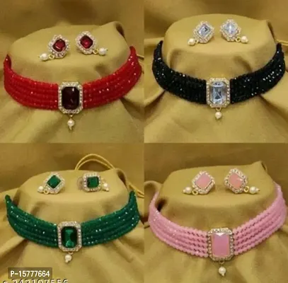 Elegant Jewellery Sets for Women, Pack of 4-thumb0