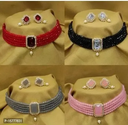 Elegant Jewellery Sets for Women, Pack of 4