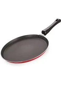 Dosa Tawa High Quality Special Nonstick Dosa Tawa, Flat Base dosa Tawa, 12cm*1.8cm (3 Layered Coated)-thumb1