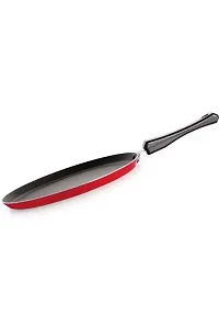 Dosa Tawa High Quality Special Nonstick Dosa Tawa, Flat Base dosa Tawa, 12cm*1.8cm (3 Layered Coated)-thumb2