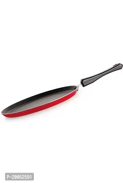 Dosa Tawa High Quality Special Nonstick Dosa Tawa, Flat Base dosa Tawa, 12cm*1.8cm (3 Layered Coated)-thumb3