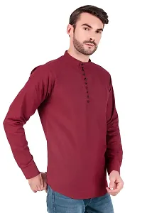 Stylish Cotton Short Kurta for Men-thumb4