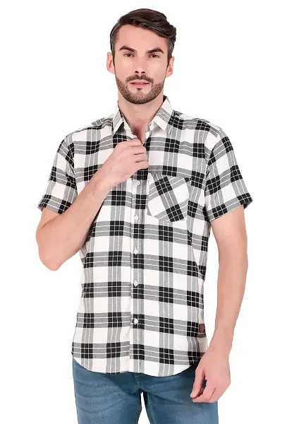 Comfortable Cotton Short Sleeves Casual Shirt 