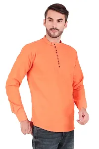 Stylish Cotton Short Kurta for Men-thumb3