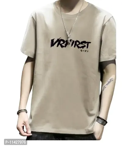 Classic Cotton Blend Printed Tshirt for Men