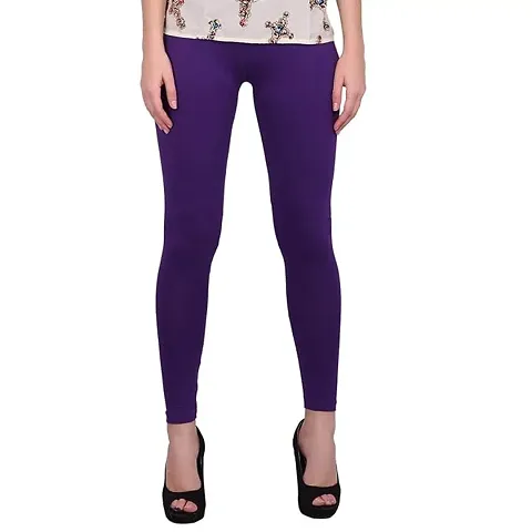 Fabulous Blend Solid Leggings For Women