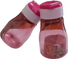 Mello 2 Piece Salt  Pepper Set  (Plastic, Pink, Clear)-thumb1