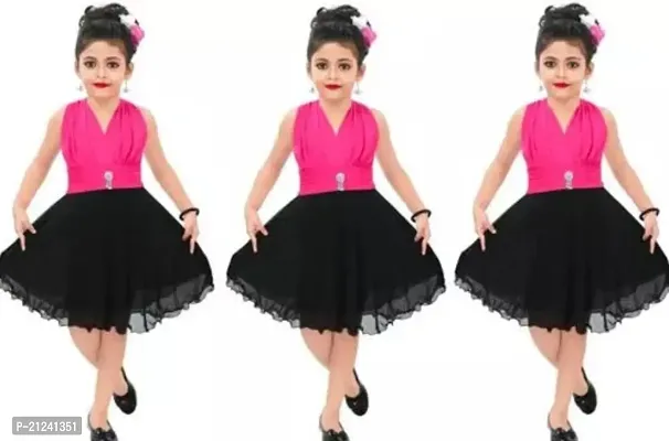 Girls Party Frocks Combo Pack of 3