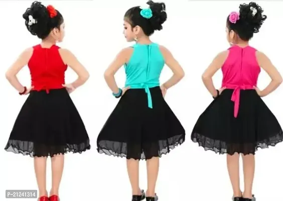 Girls Party Frocks Combo Pack of 3-thumb2