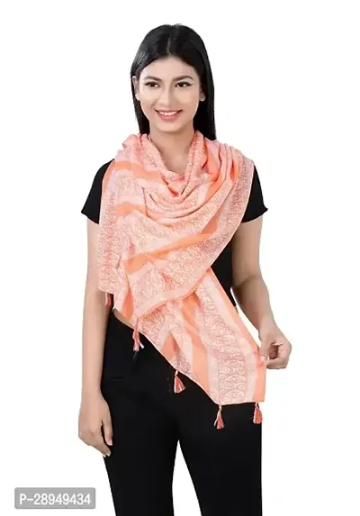 Women Scarf Stole with Tassels