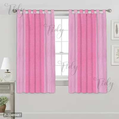 Cotton Door Loop Curtain - Pack of 2 Pieces-thumb0