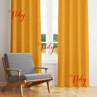 Cotton Door Loop Curtain - Pack of 2 Pieces-thumb3