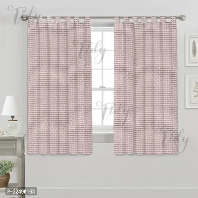 Cotton Door Loop Curtain - Pack of 2 Pieces