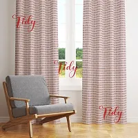 Cotton Door Loop Curtain - Pack of 2 Pieces-thumb3