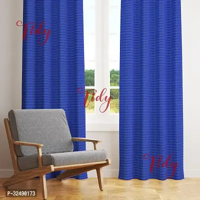 Cotton Door Loop Curtain - Pack of 2 Pieces-thumb4