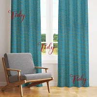 Cotton Window Loop Curtain - Pack of 2-thumb3