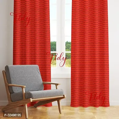 Cotton Door Loop Curtain - Pack of 2 Pieces-thumb4