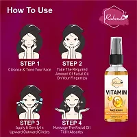 1% Vitamin C Face Serum with Mandarin for Glowing Skin with Pure Ethyl Ascorbic Acid for Hyperpigmentation and Dull Skin, Fragrance-Free, 50 ml   pack-1-thumb3