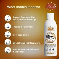 RabendaRice Water Hair Shampoo Helps for Hair Grow Long, Damage Hair, Hairfall Control, Enriched with  Argan, Paraben Free and Sulphate Free, Hair Shampoo, Suitable for All Hair Types  (200 ml) Pack Of 2-thumb2