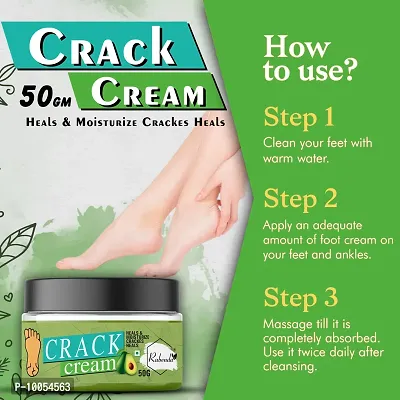 Foot Care Cream For Rough, Dry and Cracked Heel   Feet Cream For Heel Repair  Healing and softening cream  (50 gm.) Pack of 2-thumb4