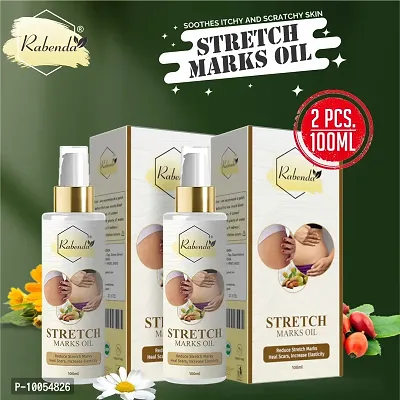 present Repair Stretch Marks Removal - Natural Heal Pregnancy Breast, Hip, Legs, Mark oil 100 ml pack of 2-thumb0