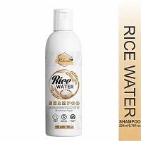 RabendaRice Water Hair Shampoo Helps for Hair Grow Long, Damage Hair, Hairfall Control, Enriched with  Argan, Paraben Free and Sulphate Free, Hair Shampoo, Suitable for All Hair Types  (200 ml) Pack Of 2-thumb1