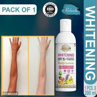 Whitening body lotionon  SPF15+ Skin Lighten and brightening cream (200 ml.) Pack Of 1-thumb0