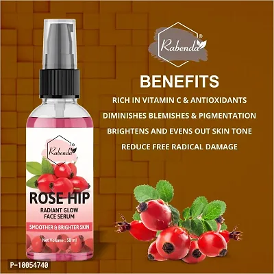 Rosehip Face Serum for Glowing Skin, with Rosehip and Gotu Kola for Glowing Skin - 50 ml   pack-1-thumb3