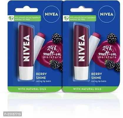 Blackberry Fruity Shine Lip Balm Blackberry Pack of 2