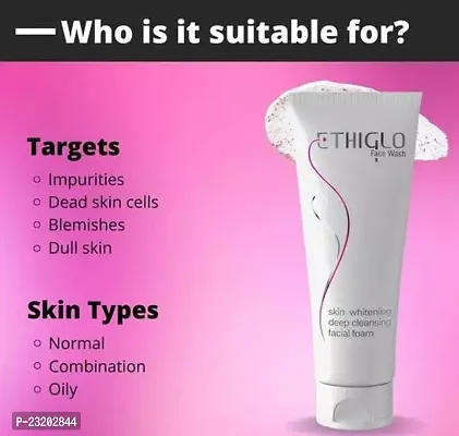 Ethiglo Skin Whitening Face Wash 70Ml