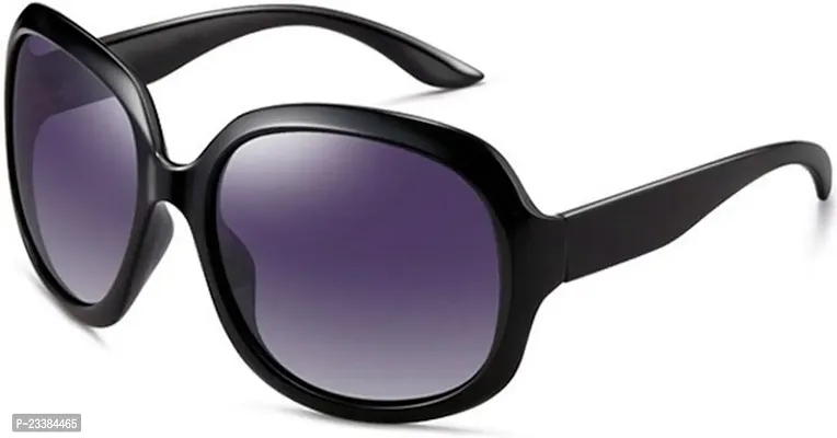 Black Oval Sunglass For Girls/Women-thumb2