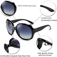 Black Oval Sunglass For Girls/Women-thumb3