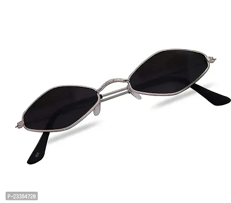Diamond Cut Cat Eye Sunglasses for Women 100% UV Protected Eyewear Sun Glasses (Black)