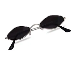 UV Protected Cat Eye Diamond Cut Sunglass, Goggles inspired from Priyanka Chopra Sunglasses for Women's-thumb1
