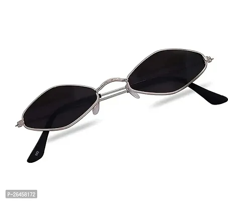 UV Protected Cat Eye Diamond Cut Sunglass, Goggles inspired from Priyanka Chopra Sunglasses for Women's-thumb2