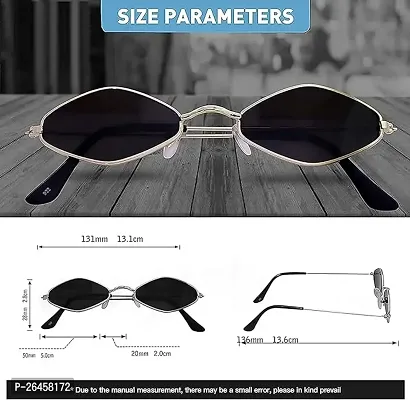 UV Protected Cat Eye Diamond Cut Sunglass, Goggles inspired from Priyanka Chopra Sunglasses for Women's-thumb3